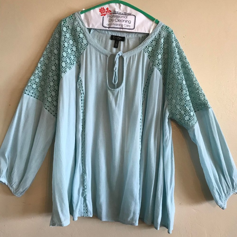 Jessica Simpson Blouse with Cutout Detail